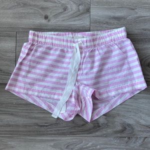 J Crew Striped Pajama Shorts